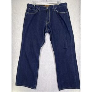 Agave Gringo Men's Denim Jeans 38x28 Dark Blue Relaxed‎ Straight USA ✅